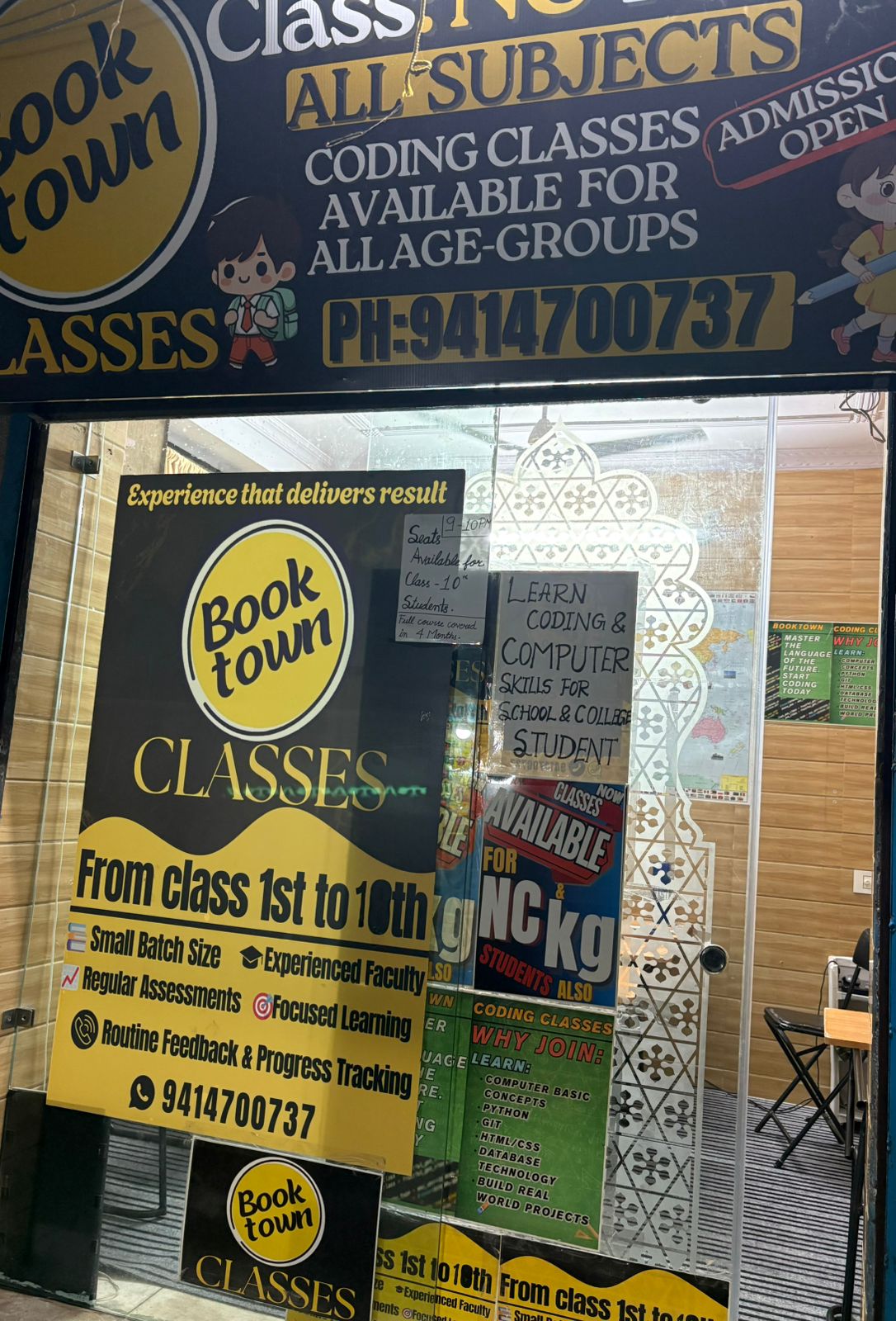 Exterior of BookTown coaching centre – welcoming learning space
